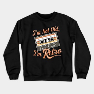 classic Retro cassette Crewneck Sweatshirt